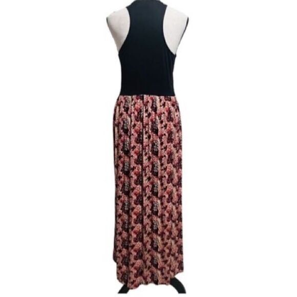 Loft Outlet Ann Taylor Women’s Size Medium Sleeveless Racerback Maxi Dress Multi - Picture 2 of 14